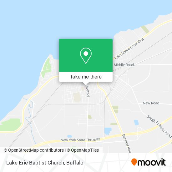 Mapa de Lake Erie Baptist Church