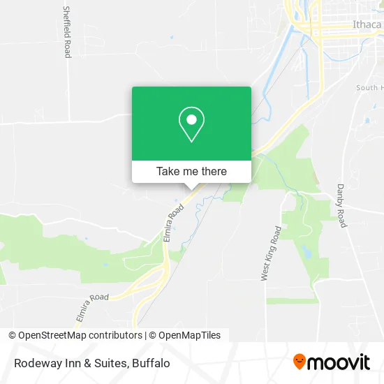 Rodeway Inn & Suites map