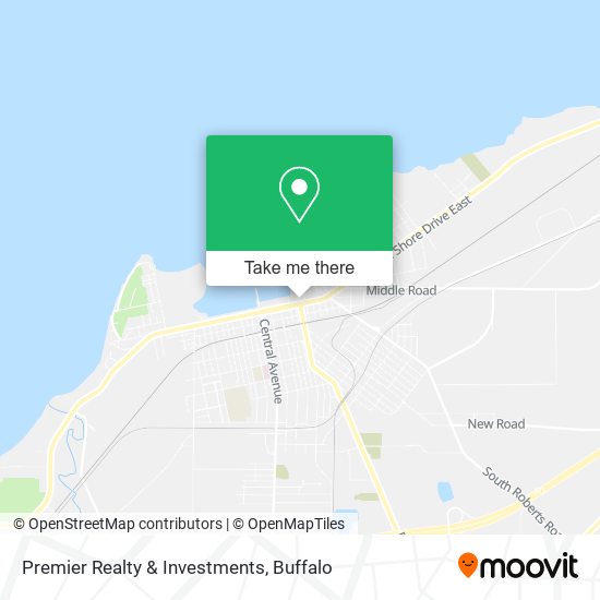 Premier Realty & Investments map