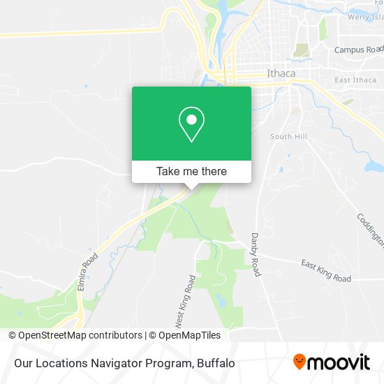 Our Locations Navigator Program map
