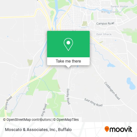 Moscato & Associates, Inc. map
