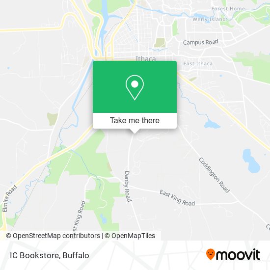 Mapa de IC Bookstore