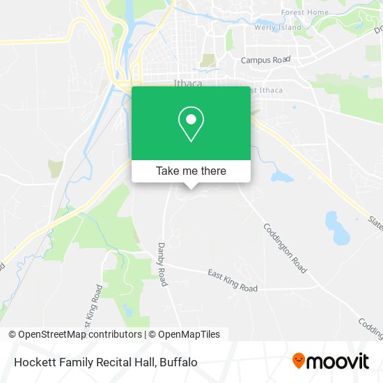 Hockett Family Recital Hall map