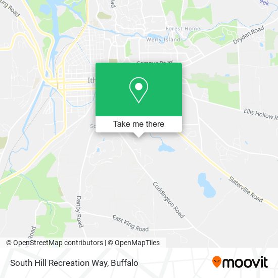 South Hill Recreation Way map