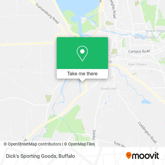 Dick's Sporting Goods map