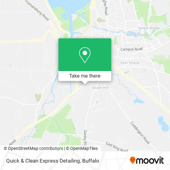 Quick & Clean Express Detailing map