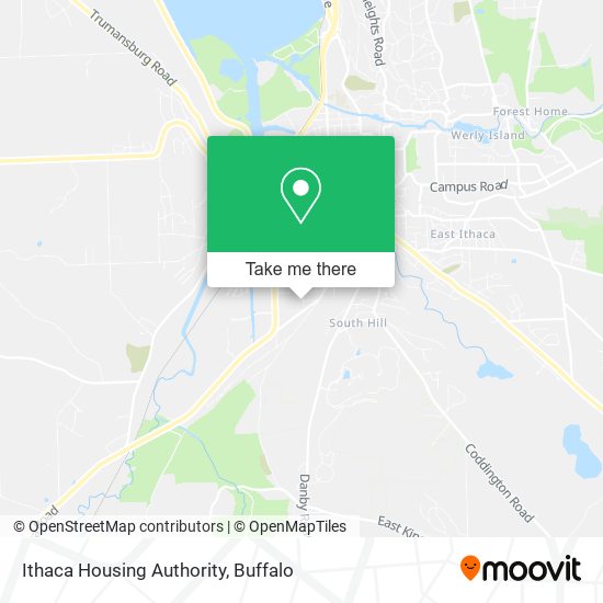 Mapa de Ithaca Housing Authority