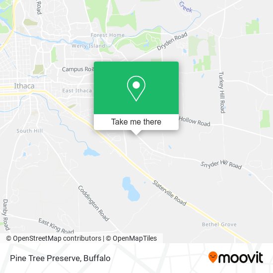 Mapa de Pine Tree Preserve