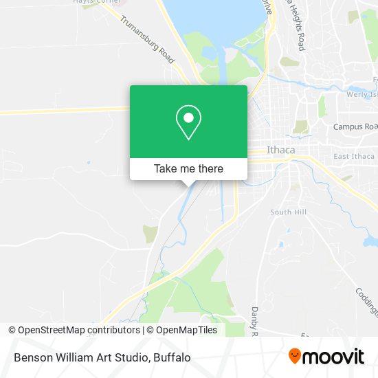 Mapa de Benson William Art Studio