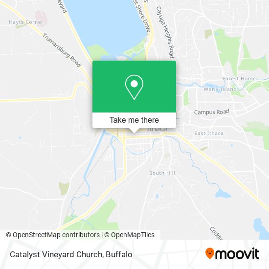 Mapa de Catalyst Vineyard Church