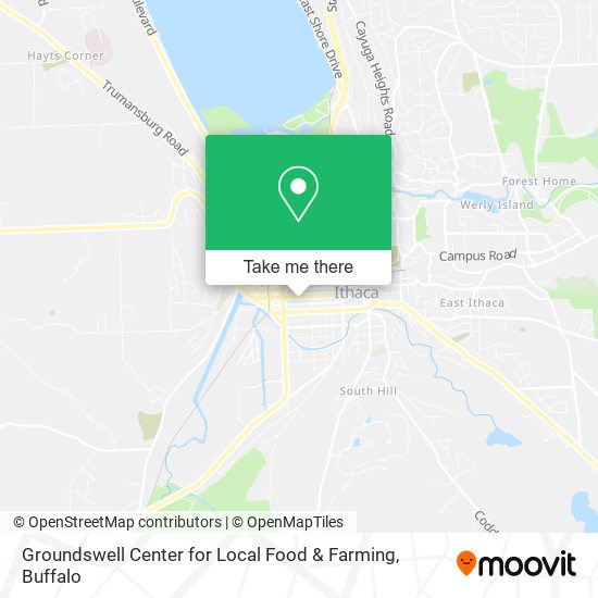 Groundswell Center for Local Food & Farming map