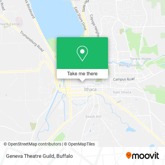 Geneva Theatre Guild map