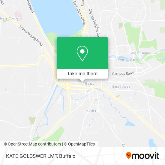 Mapa de KATE GOLDSWER LMT