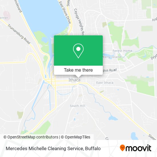 Mercedes Michelle Cleaning Service map