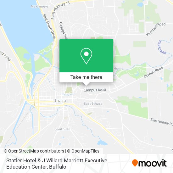 Statler Hotel & J Willard Marriott Executive Education Center map