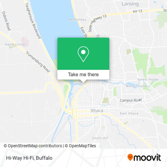 Mapa de Hi-Way Hi-Fi