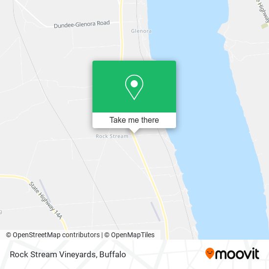Mapa de Rock Stream Vineyards