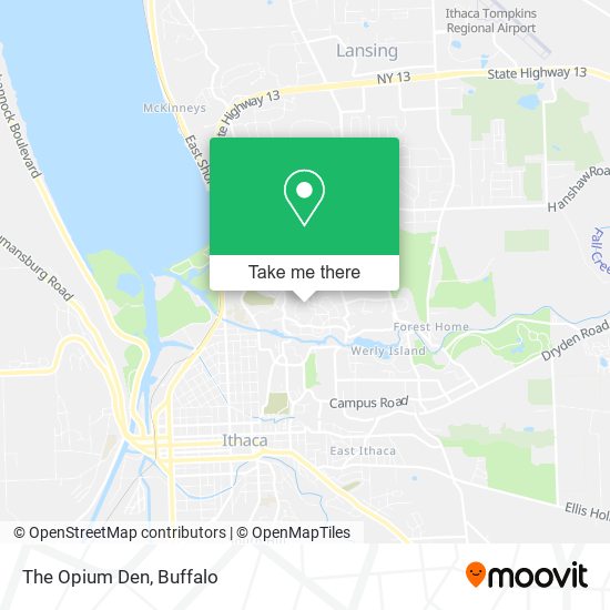 Mapa de The Opium Den