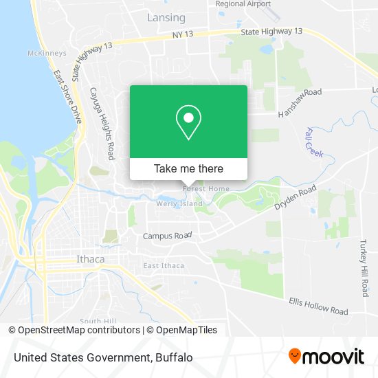 United States Government map