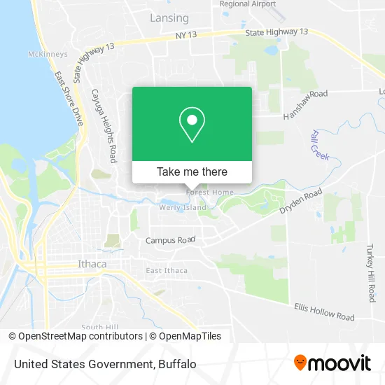 United States Government map