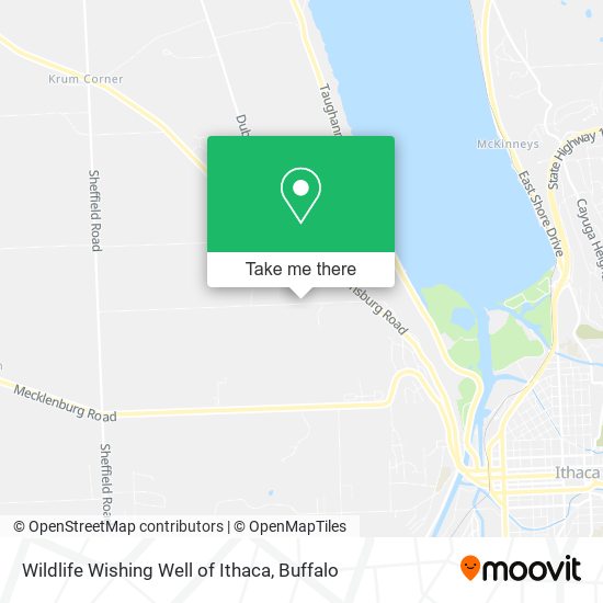 Mapa de Wildlife Wishing Well of Ithaca