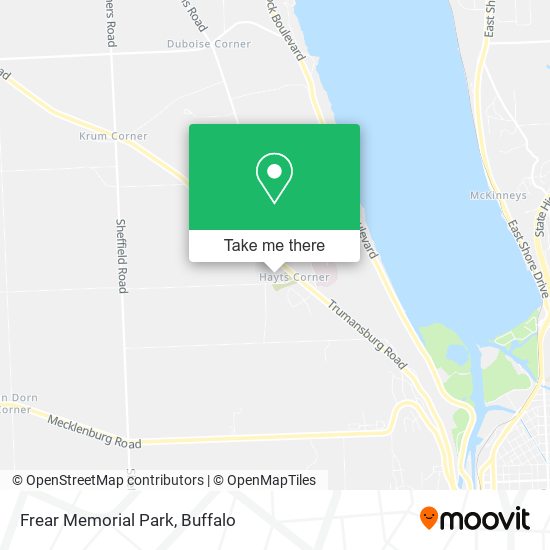 Frear Memorial Park map