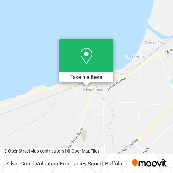 Silver Creek Volunteer Emergency Squad map