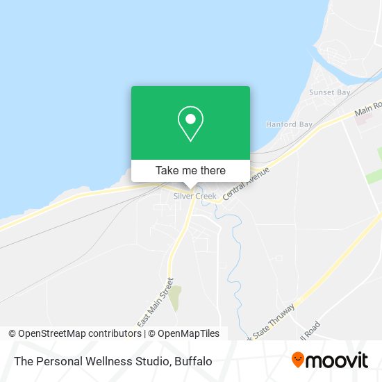 The Personal Wellness Studio map
