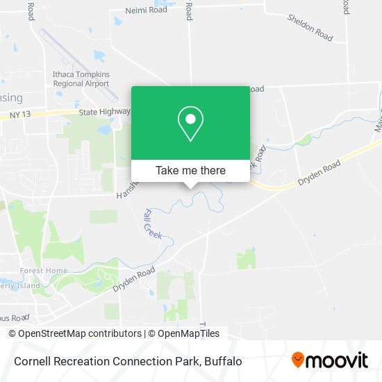 Mapa de Cornell Recreation Connection Park