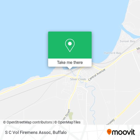 S C Vol Firemens Assoc map