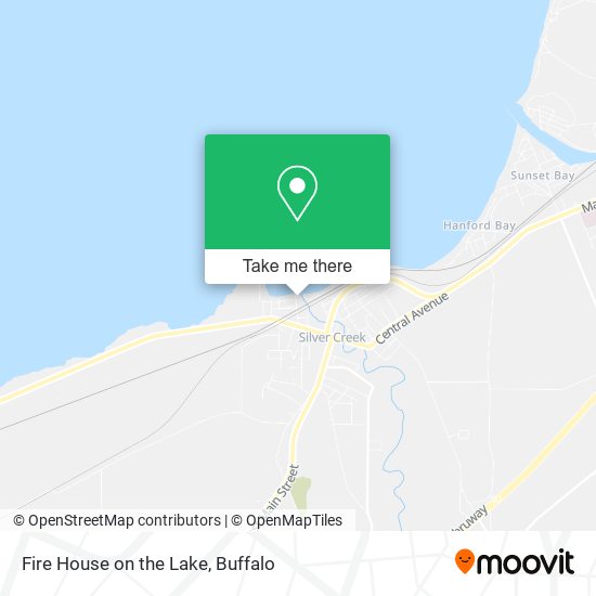 Mapa de Fire House on the Lake