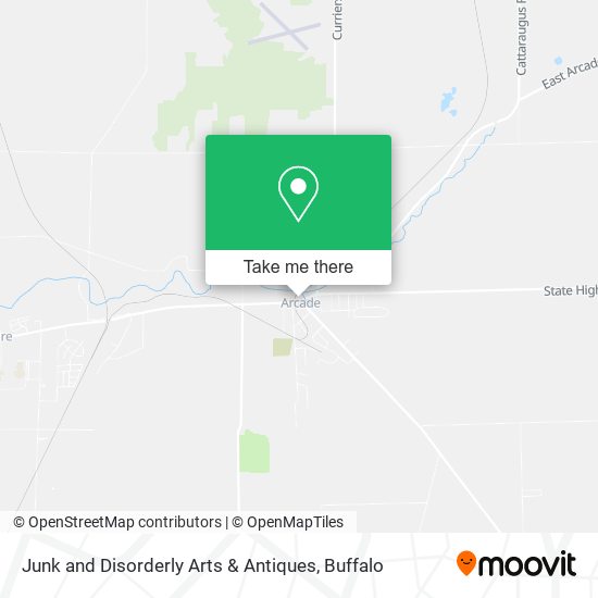 Junk and Disorderly Arts & Antiques map