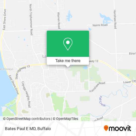 Mapa de Bates Paul E MD