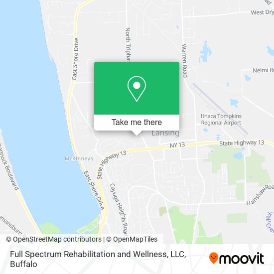 Mapa de Full Spectrum Rehabilitation and Wellness, LLC
