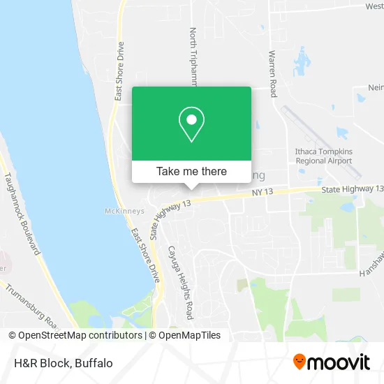 H&R Block map
