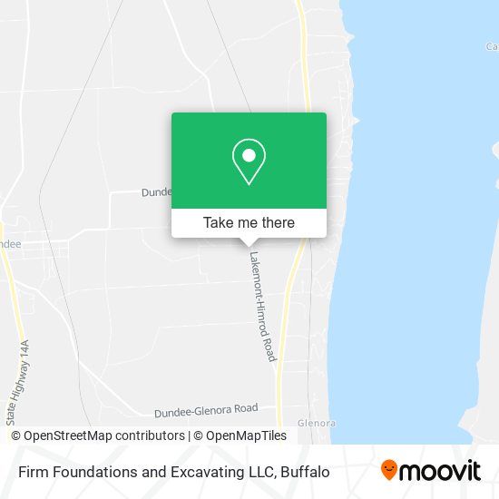 Firm Foundations and Excavating LLC map