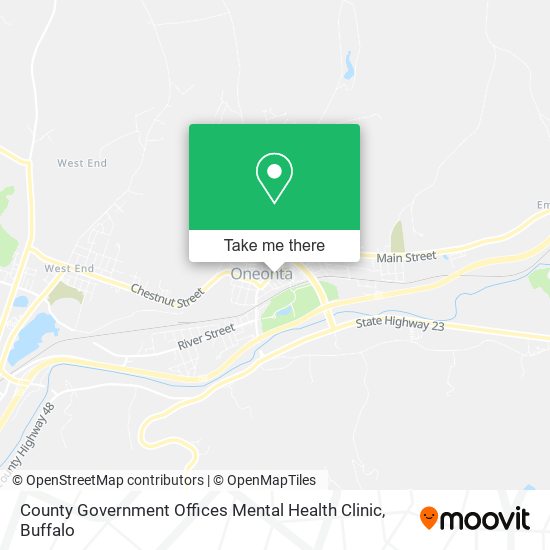 County Government Offices Mental Health Clinic map