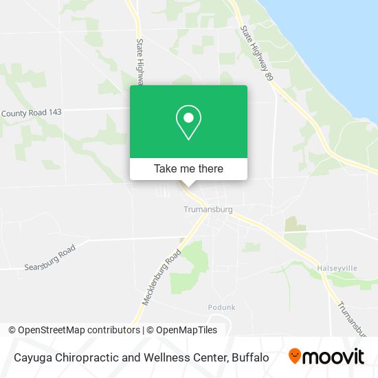 Mapa de Cayuga Chiropractic and Wellness Center