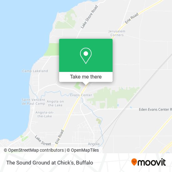 Mapa de The Sound Ground at Chick's