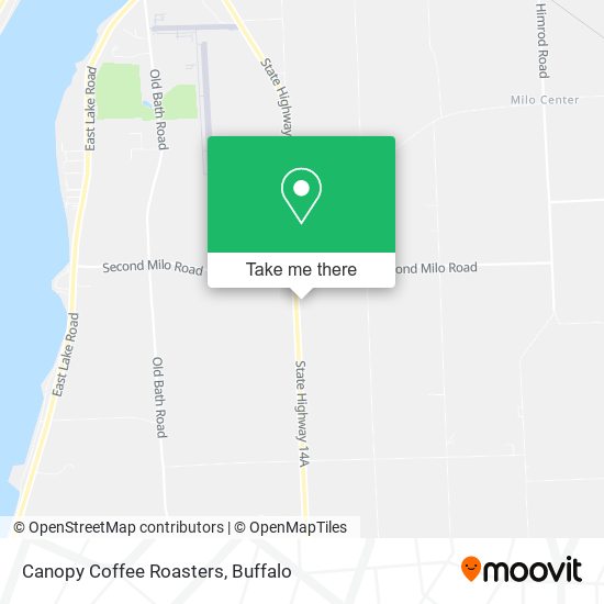 Mapa de Canopy Coffee Roasters