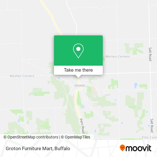 Groton Furniture Mart map