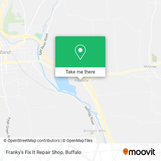 Franky's Fix It Repair Shop map