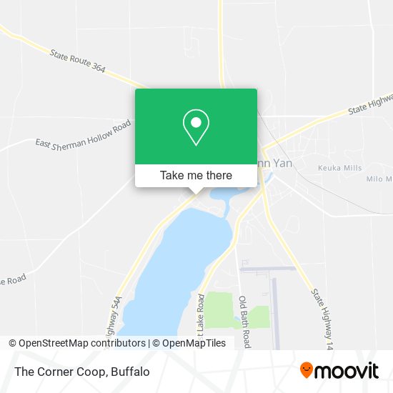The Corner Coop map