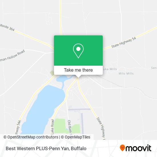 Mapa de Best Western PLUS-Penn Yan