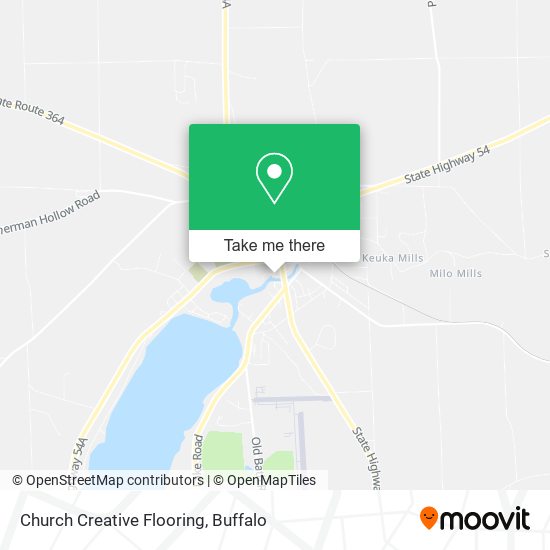 Mapa de Church Creative Flooring