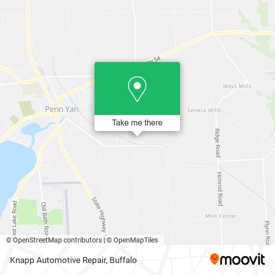Mapa de Knapp Automotive Repair