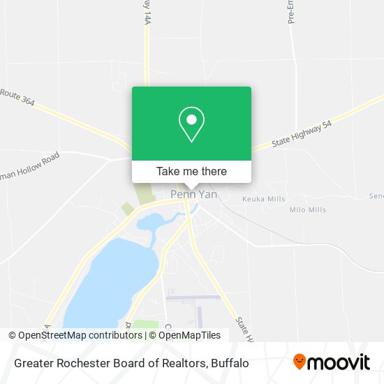 Greater Rochester Board of Realtors map