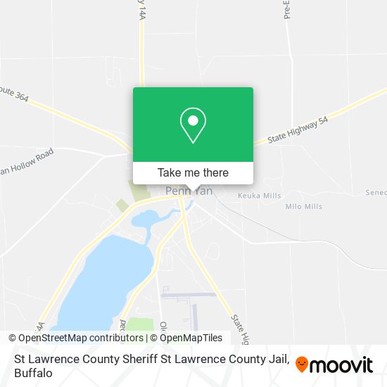 St Lawrence County Sheriff St Lawrence County Jail map