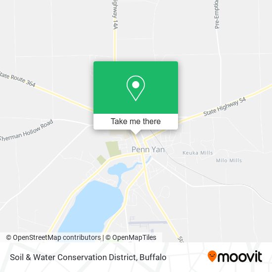 Mapa de Soil & Water Conservation District