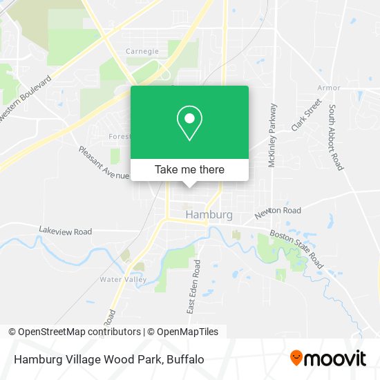 Mapa de Hamburg Village Wood Park